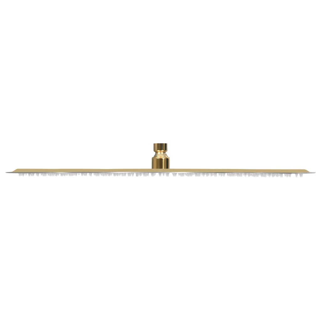 Cabeça de chuveiro redonda 50 cm aço inoxidável dourado