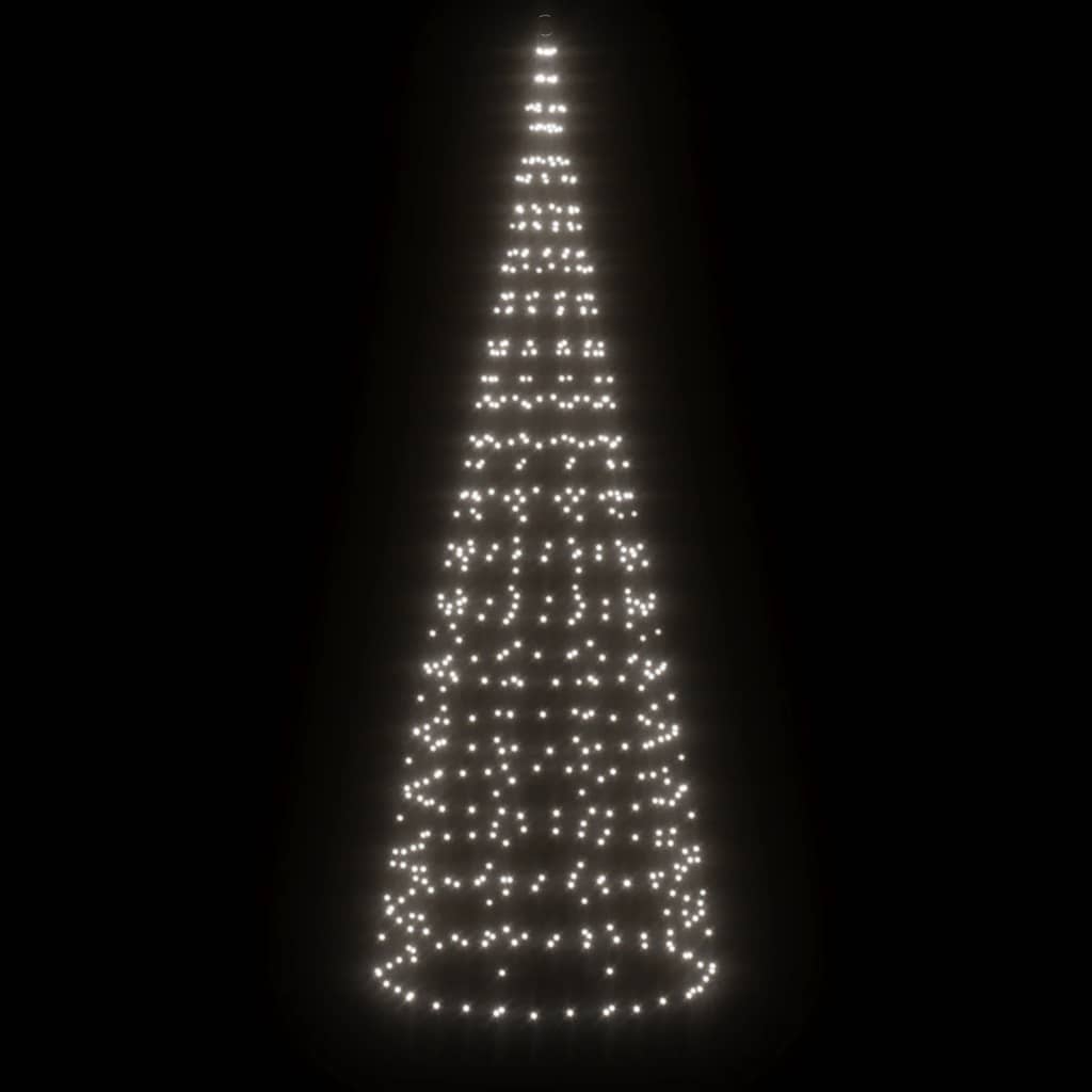 LED árvore de natal 550 leds branco frio 300 cm