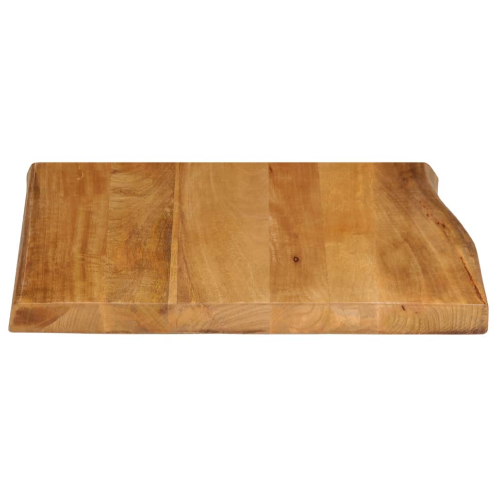 Tampo de mesa c/ borda viva 60x60x3,8 cm mangueira maciça