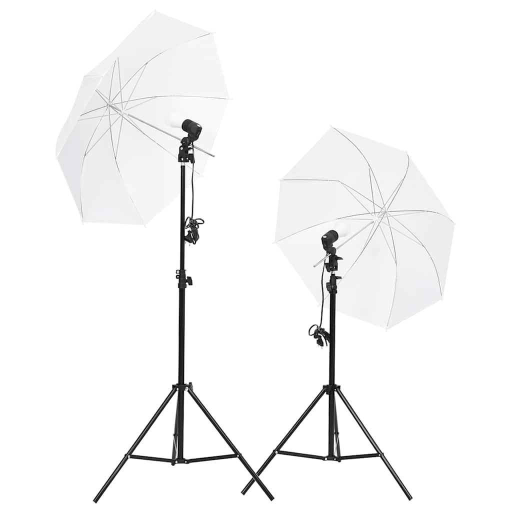 Kit estúdio fotográfico c/ conj. de iluminação/fundo/refletor