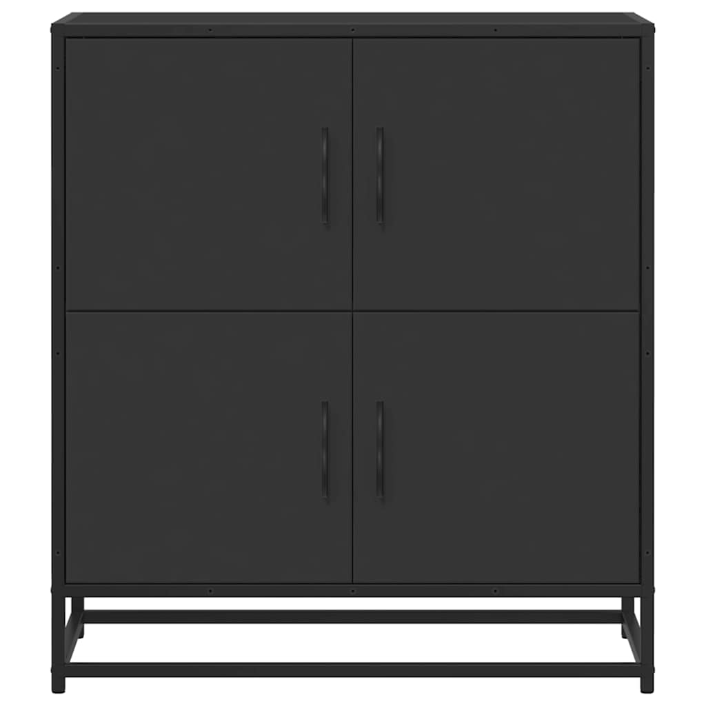 Aparador 68x35x76 cm derivados de madeira preto