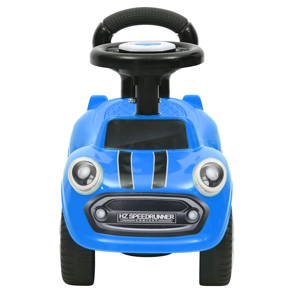 Carro de passeio azul