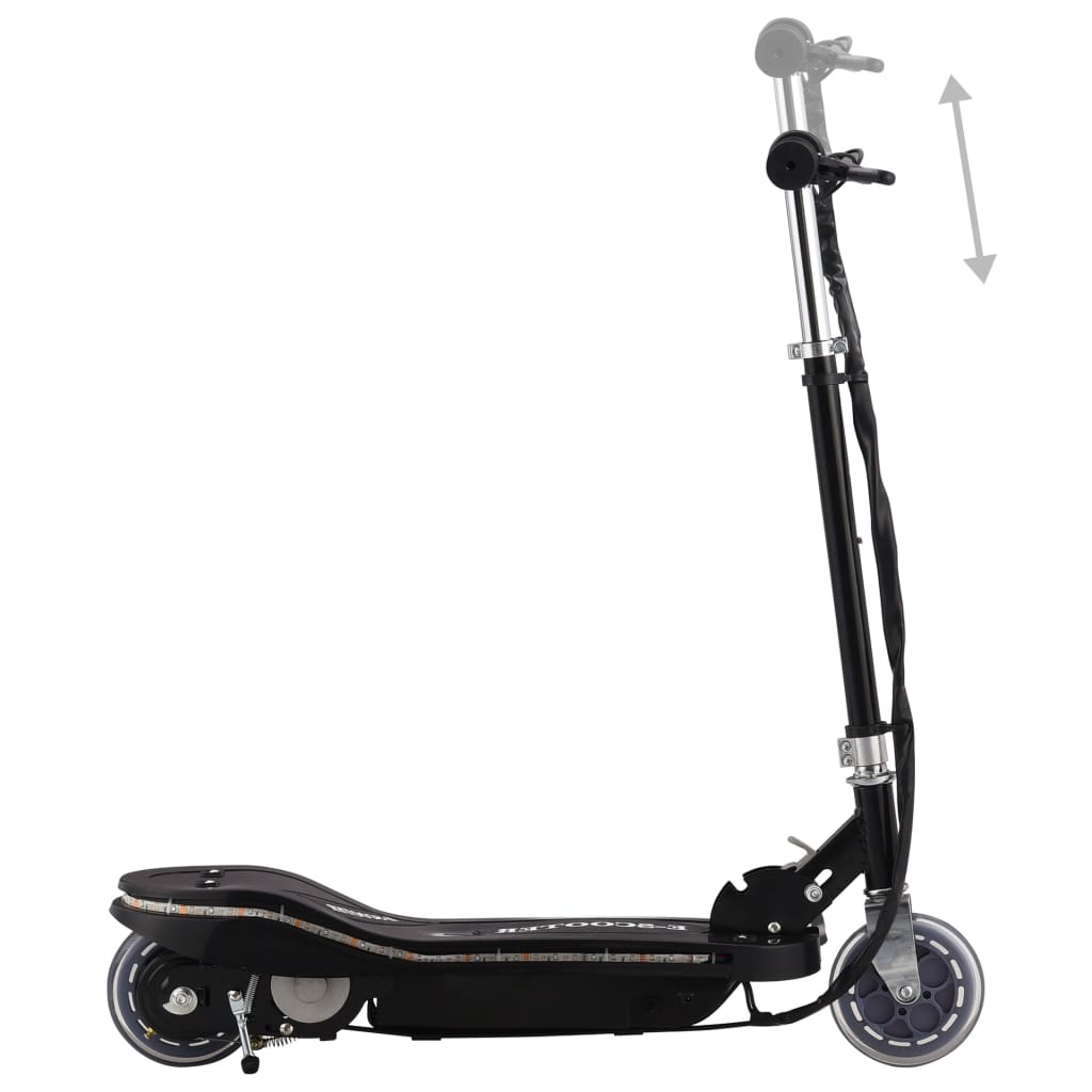 Trotinete/scooter elétrica com leds 120 w preto