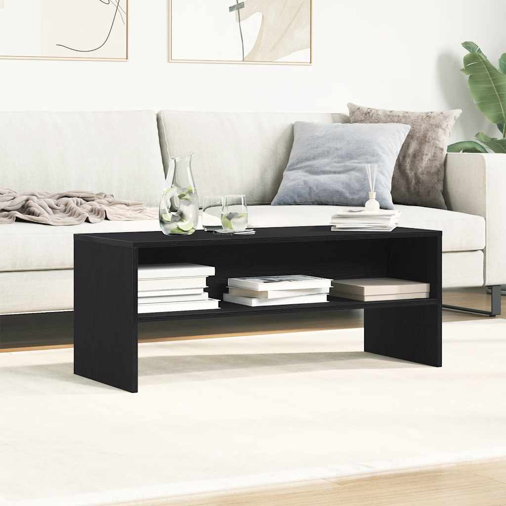 Móvel de TV 100x40x40 cm derivados de madeira carvalho preto
