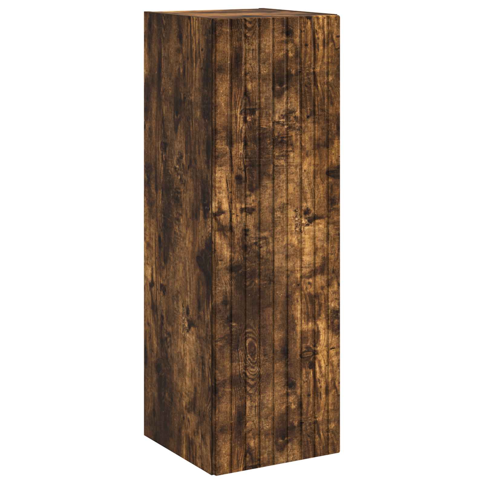 Gabinete de banheiro suspenso carvalho fumado 33 x 34,5 x 60 cm