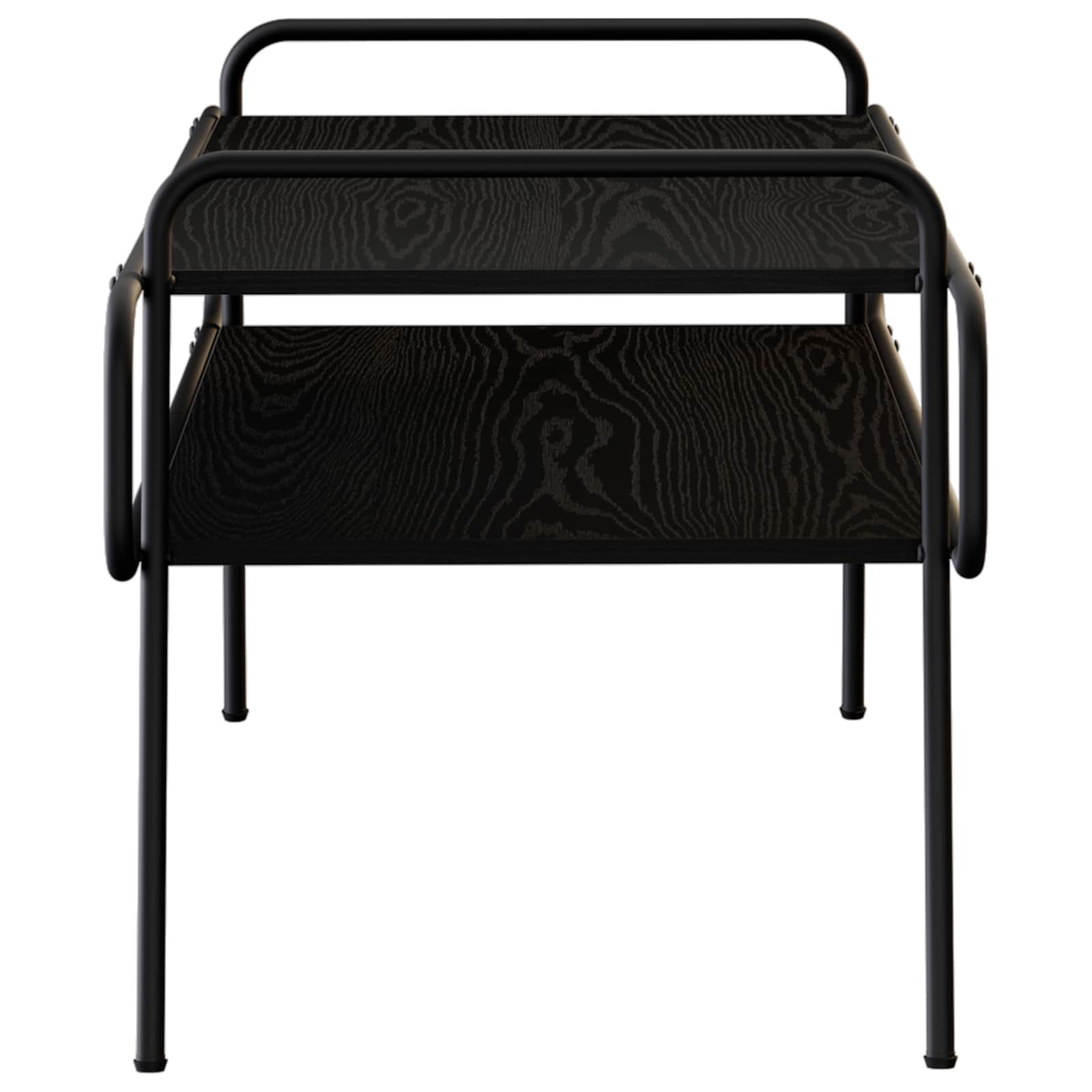 Mesa de centro carvalho preto 100 x 50 x 51 cm