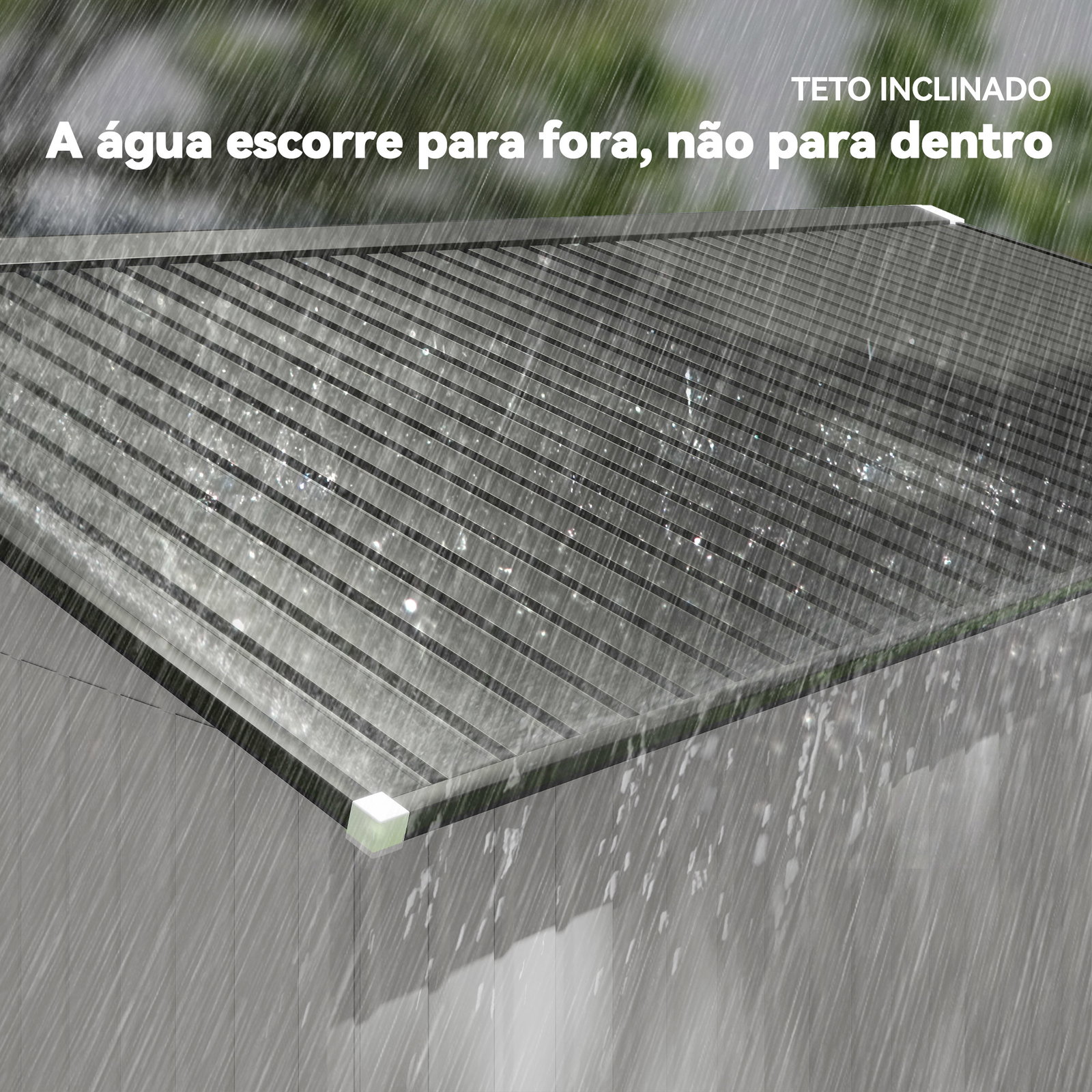 Abrigo de jardim exterior para armazenamento de ferramentas com 4 janelas 12,4 m² 340x386x200 cm branco e cinza escuro