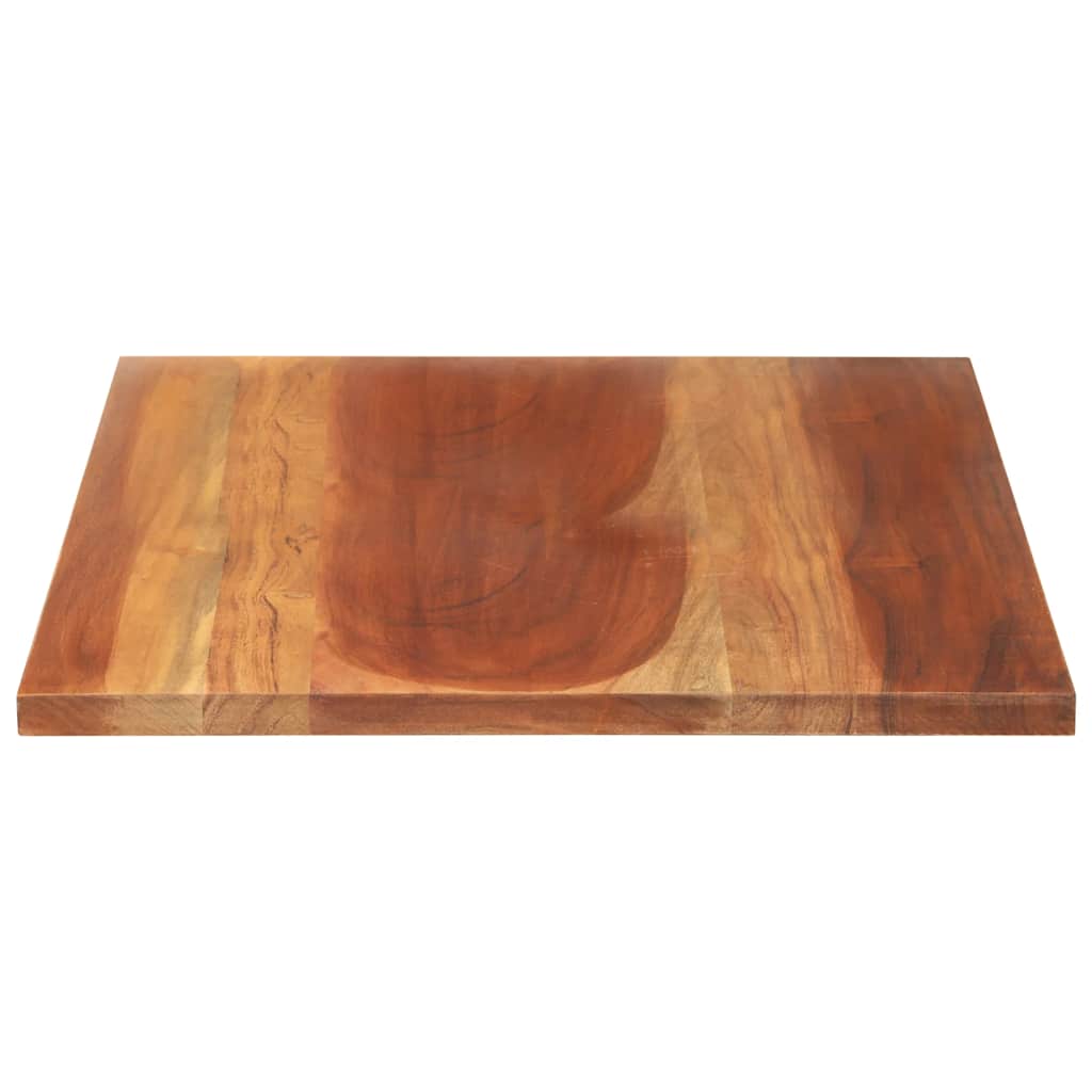 Tampo de mesa madeira de acácia maciça 25-27 mm 60x100 cm