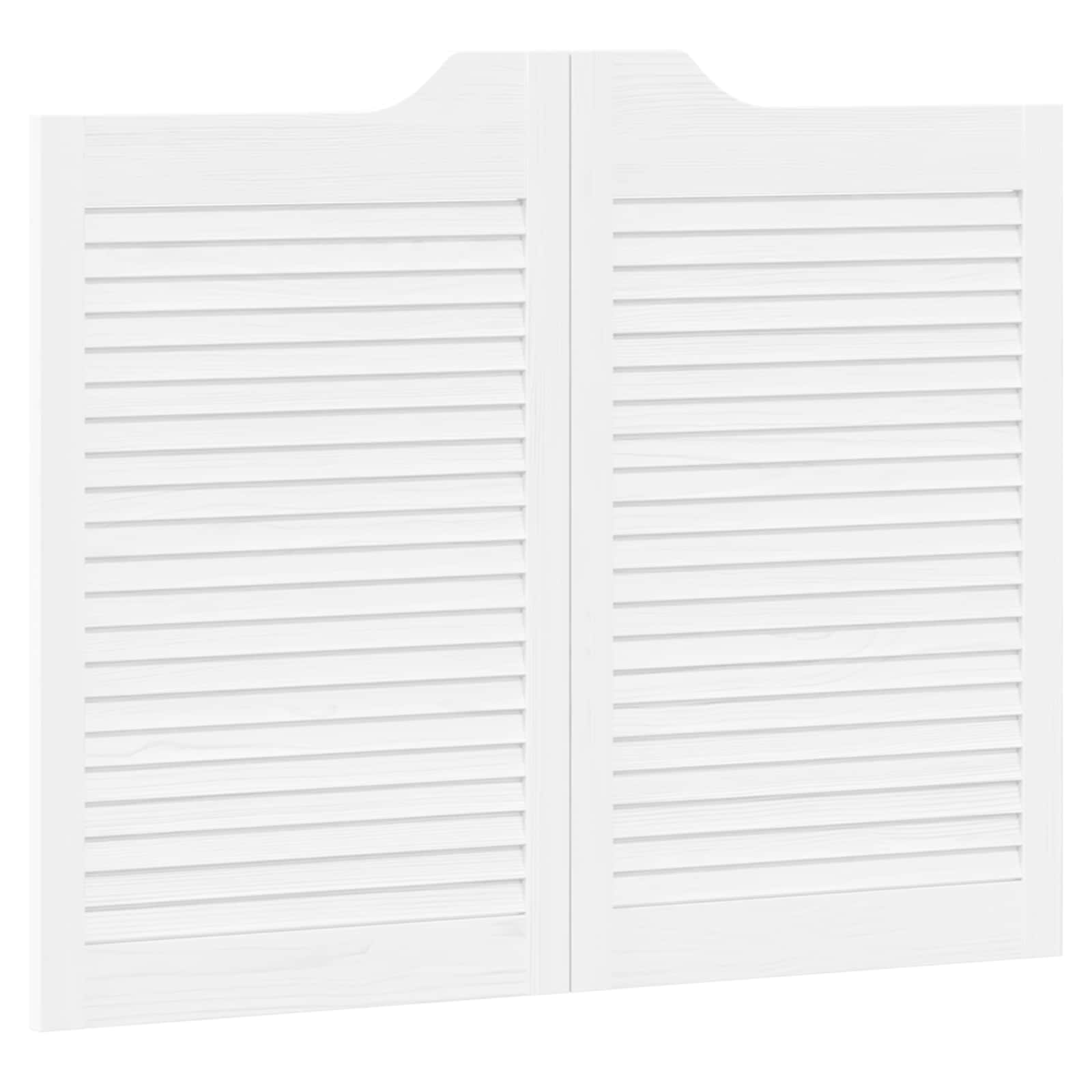 Portas de correr branco 80 x 50 cm madeira de pinho maciça