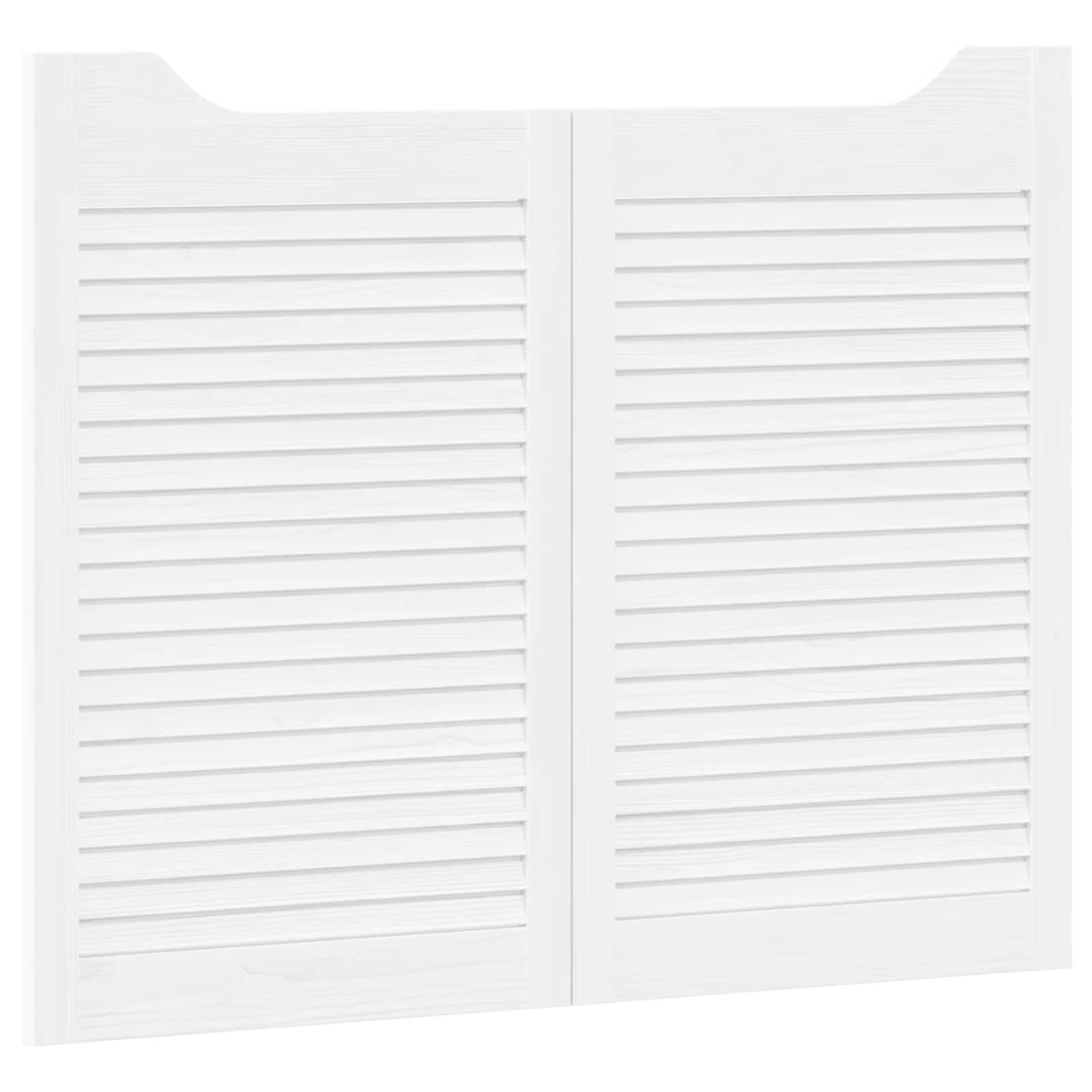 Portas de correr branco 80 x 50 cm madeira de pinho maciça