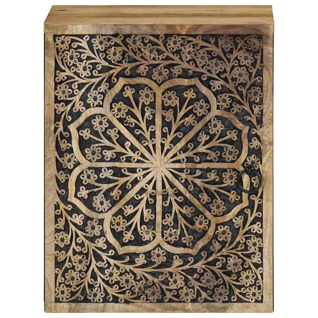 Armário de parede p/ casa de banho 38x33x48 cm mangueira maciça