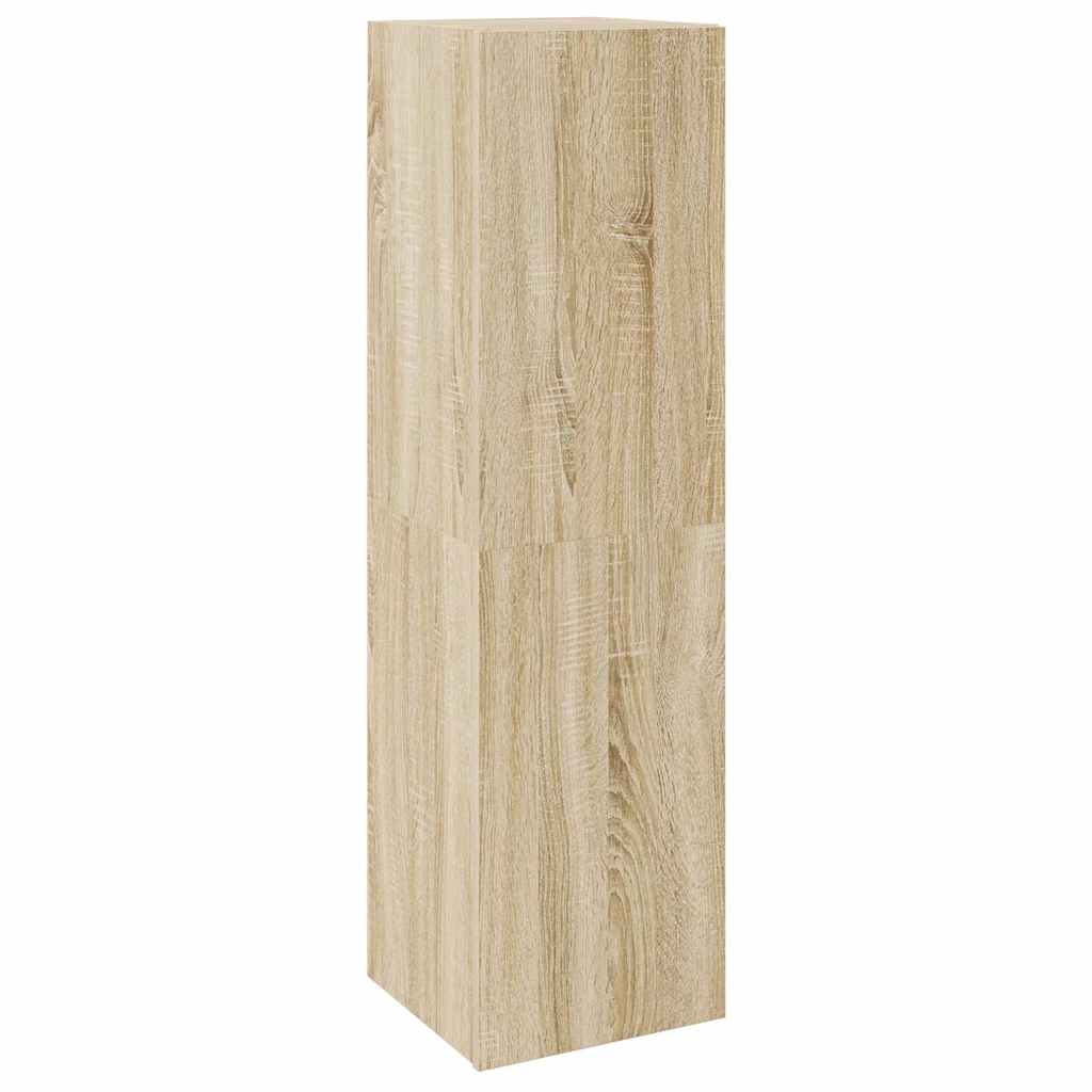 Conjunto móveis de TV 8 pcs madeira processada carvalho sonoma