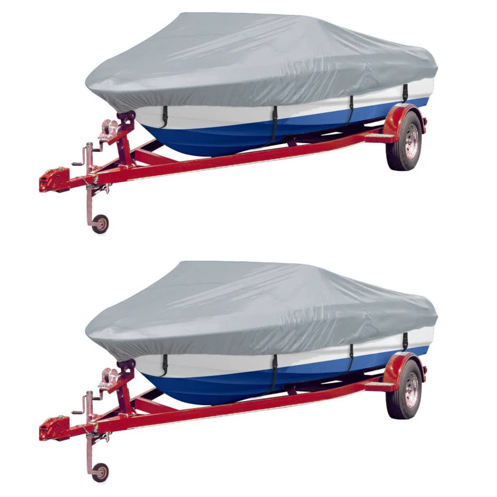 Cobertura para barcos 2 pcs 488-564x239 cm (cxl) cinzento