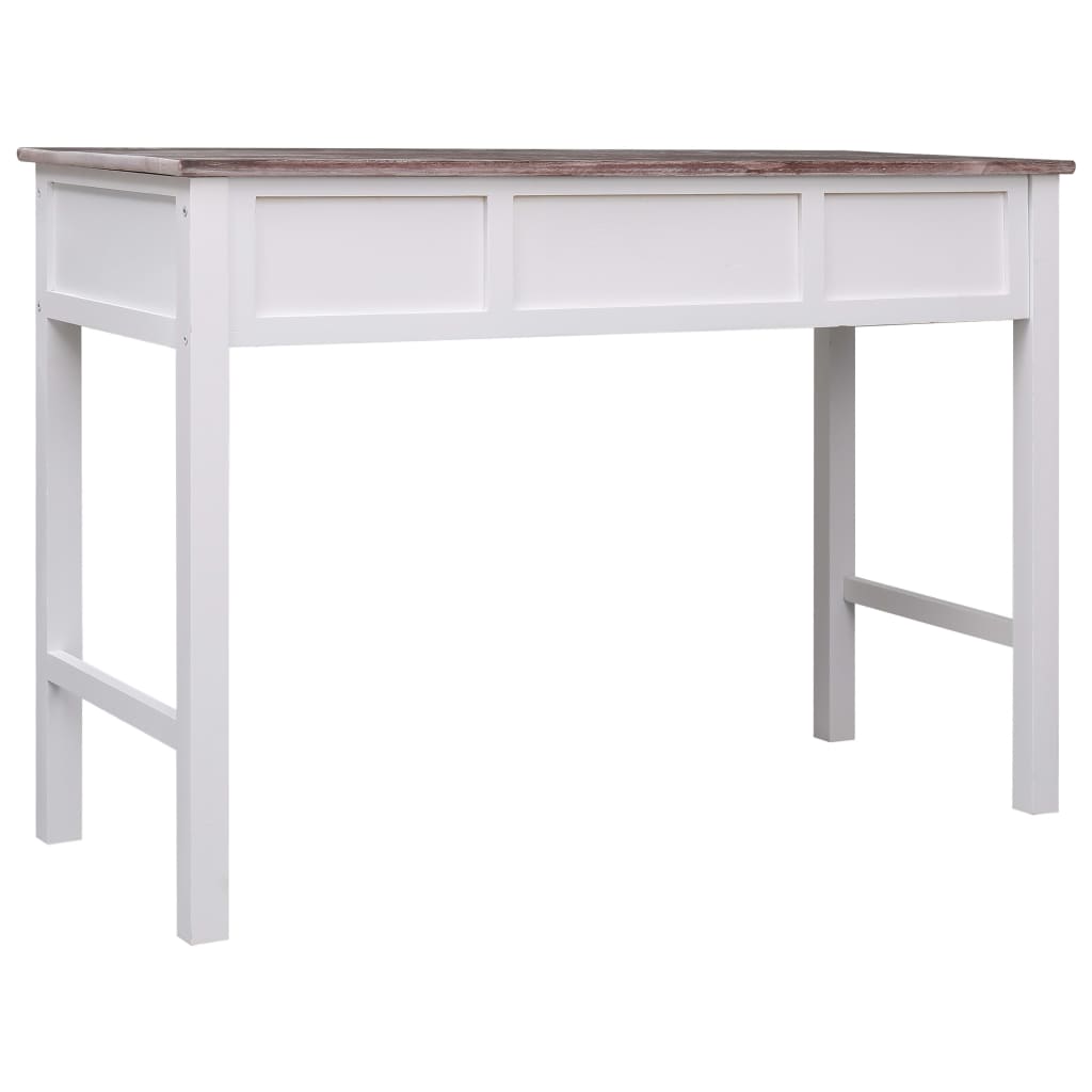 Secretária 110x45x76 cm madeira castanho