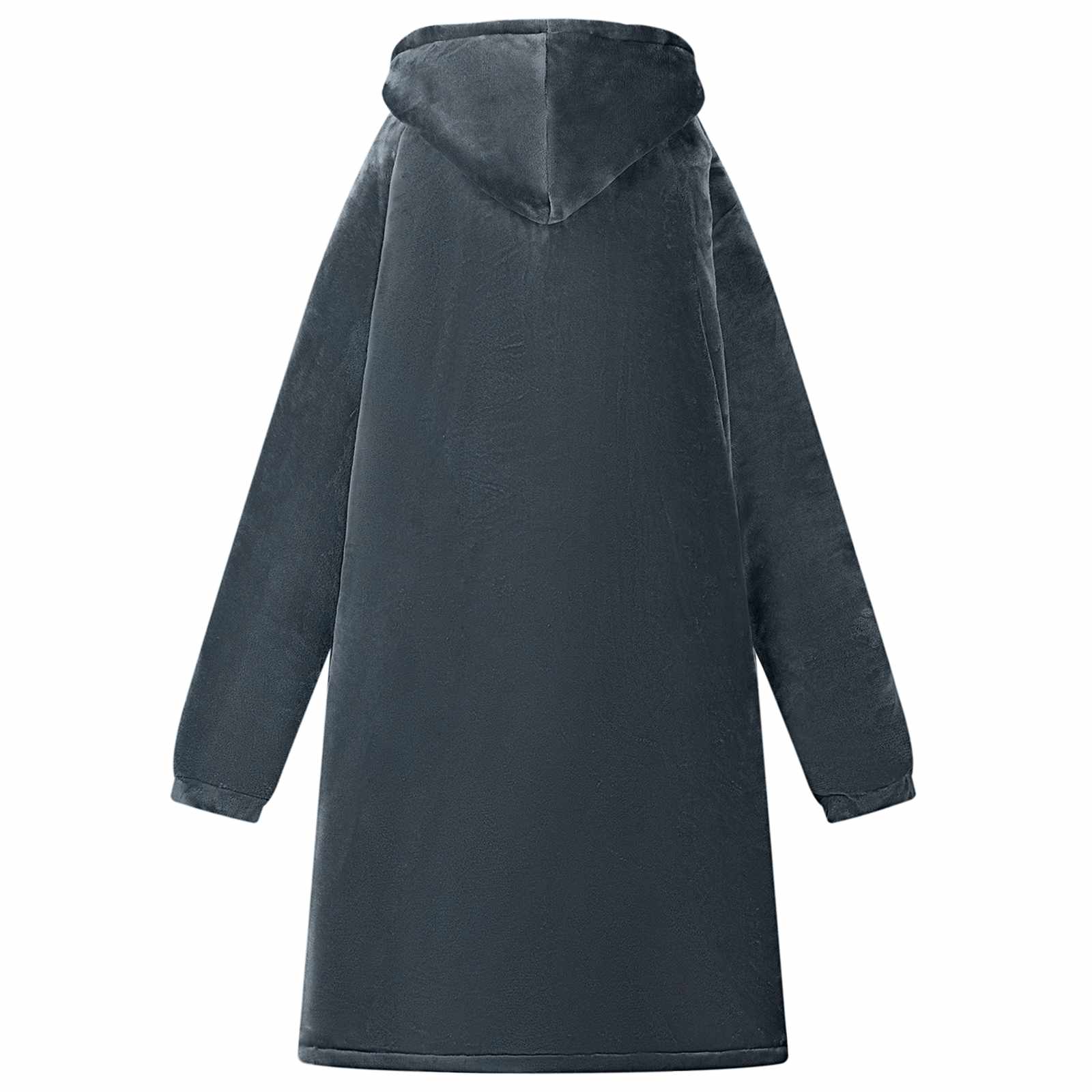 Sweatshirt manta azul marinho l fleece e flanela