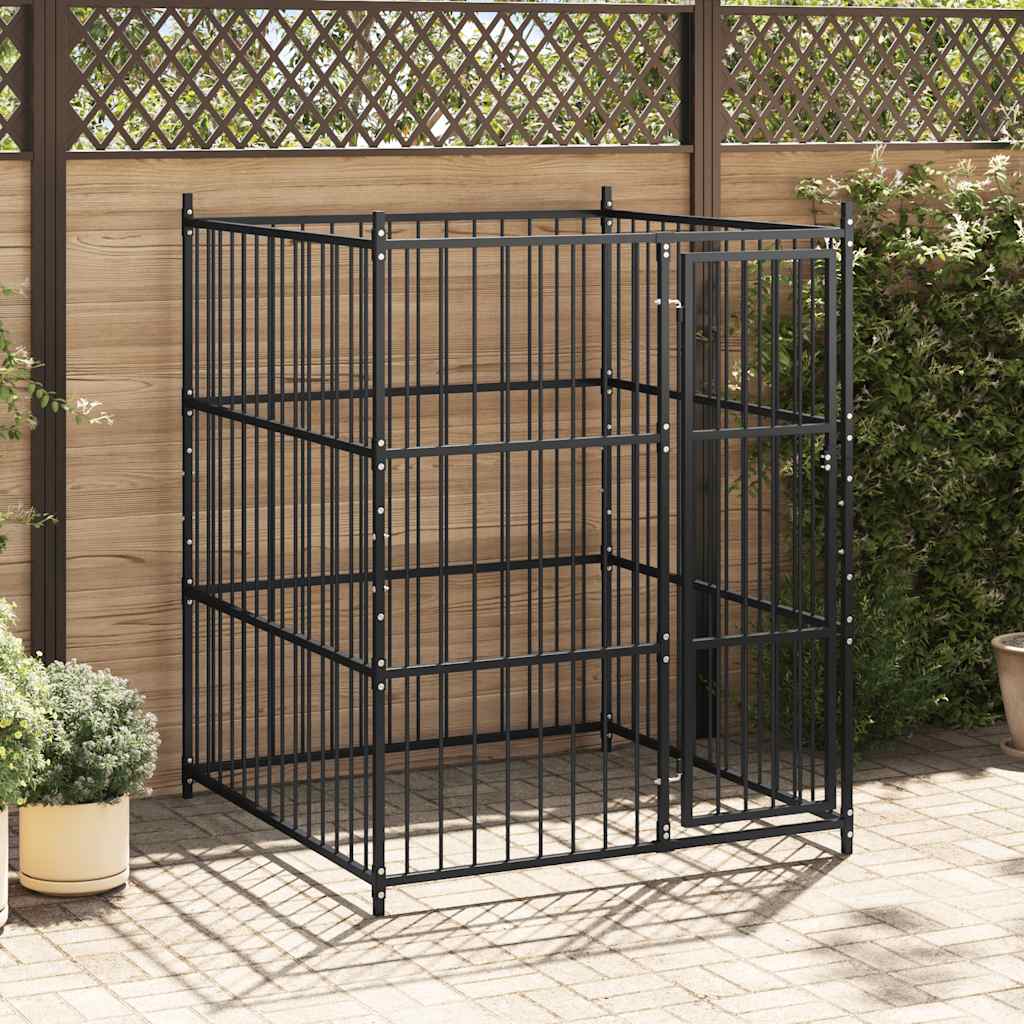 Canil de exterior 150x150x185 cm