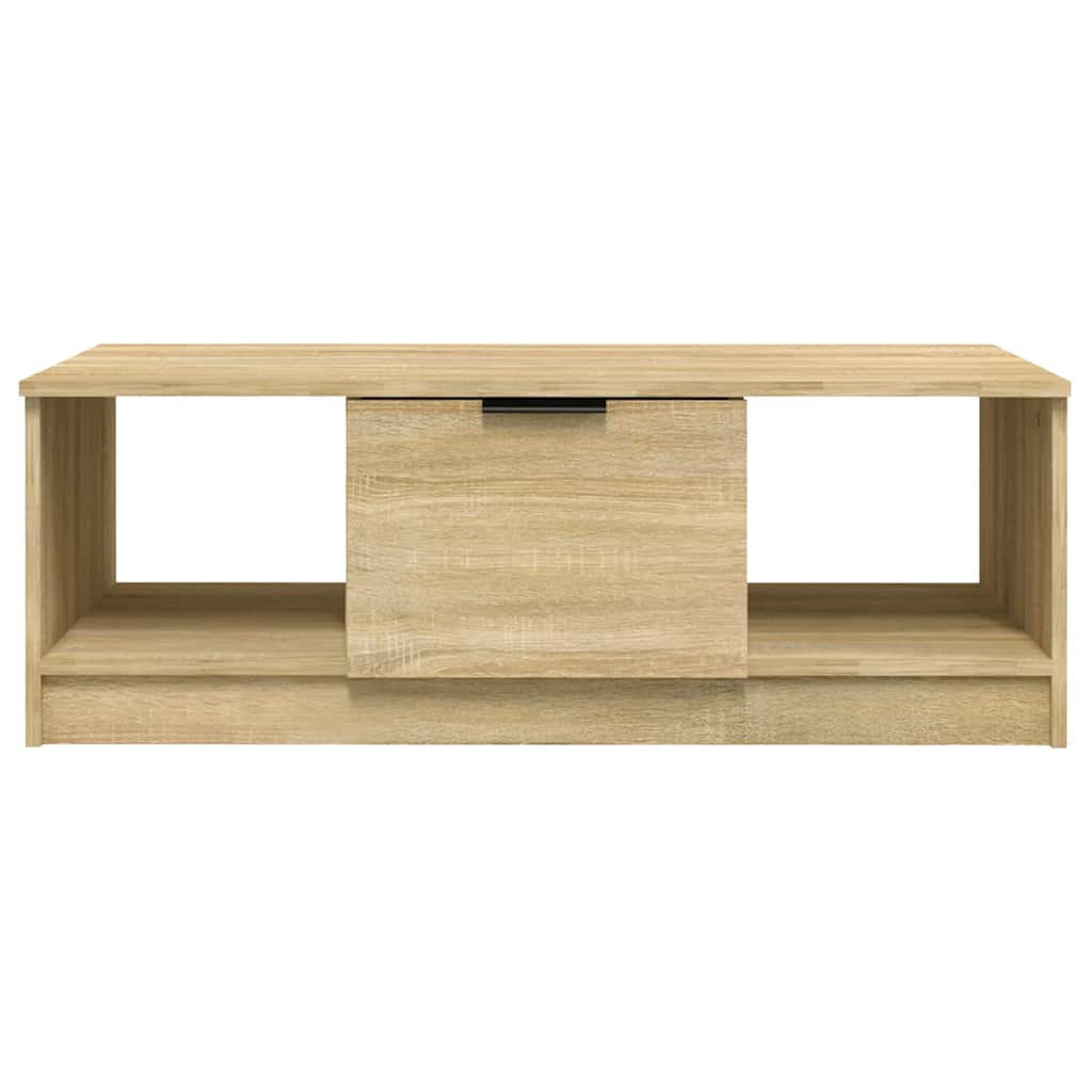 Mesa de centro 102x50x36 madeira processada carvalho sonoma