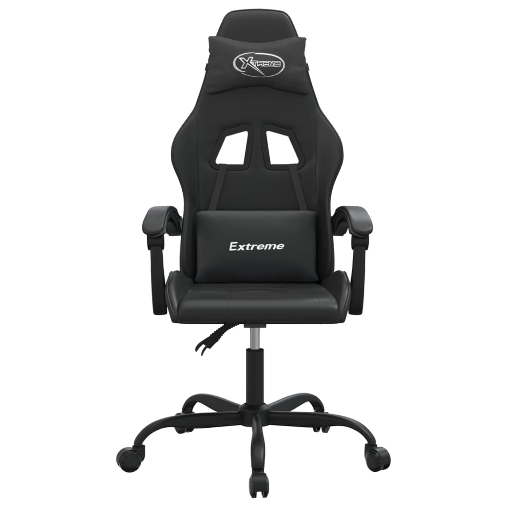 Cadeira de gaming couro artificial preto