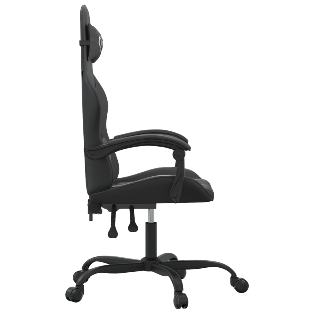 Cadeira de gaming couro artificial preto
