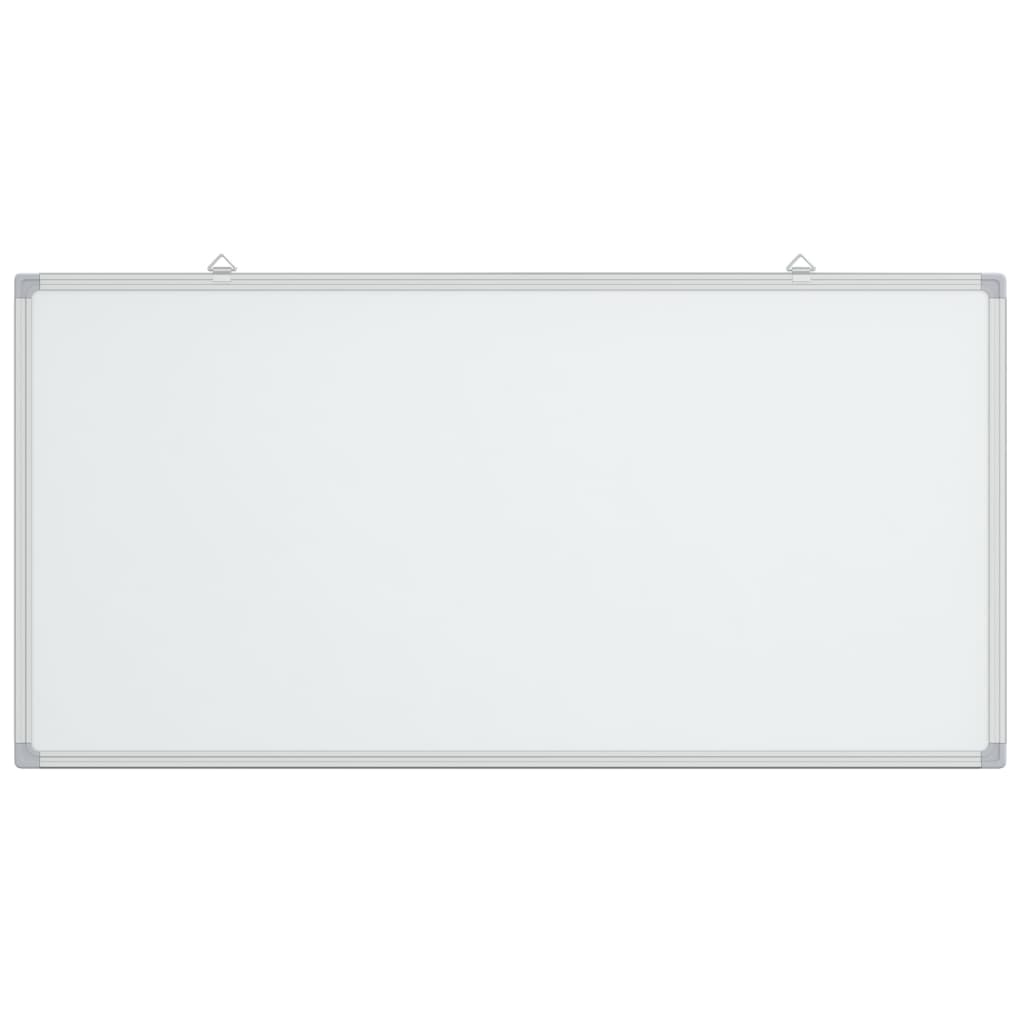 Quadro branco magnético 100x50x1,7 cm alumínio