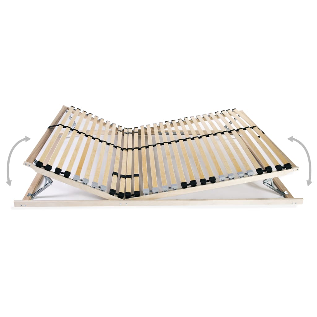 Estrado de ripas com 28 ripas 7 zonas 100x200 cm