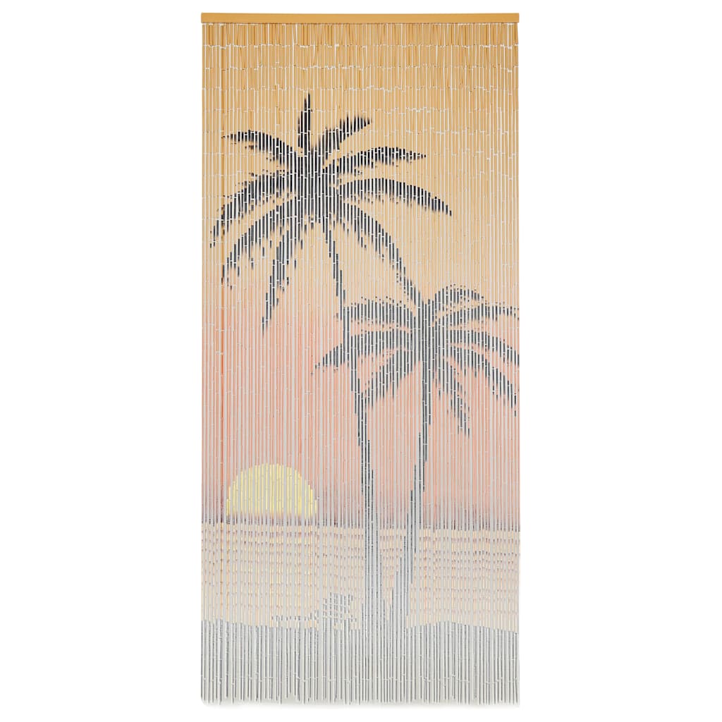 Cortina mosquiteira em bambu 90x200 cm
