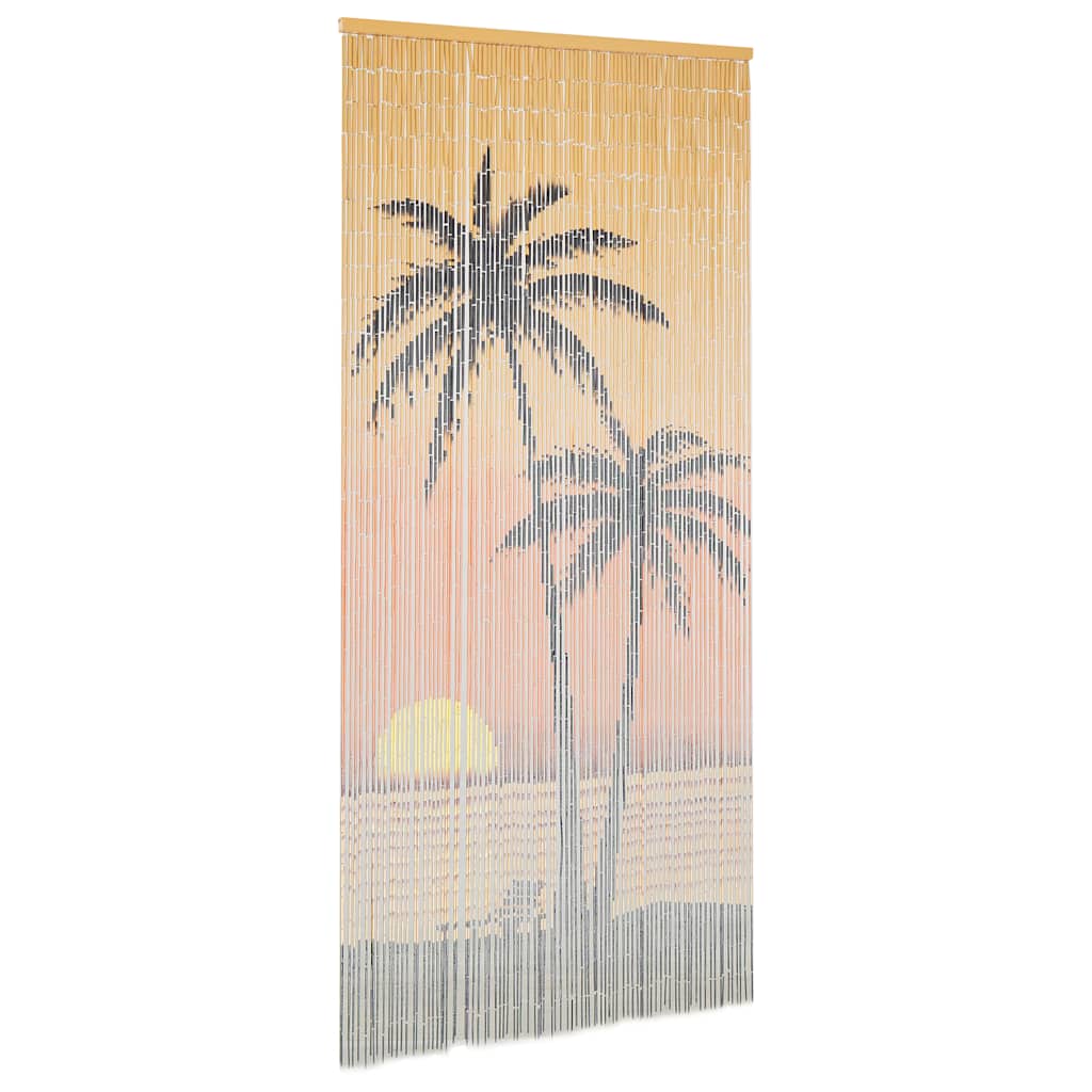 Cortina mosquiteira em bambu 90x200 cm