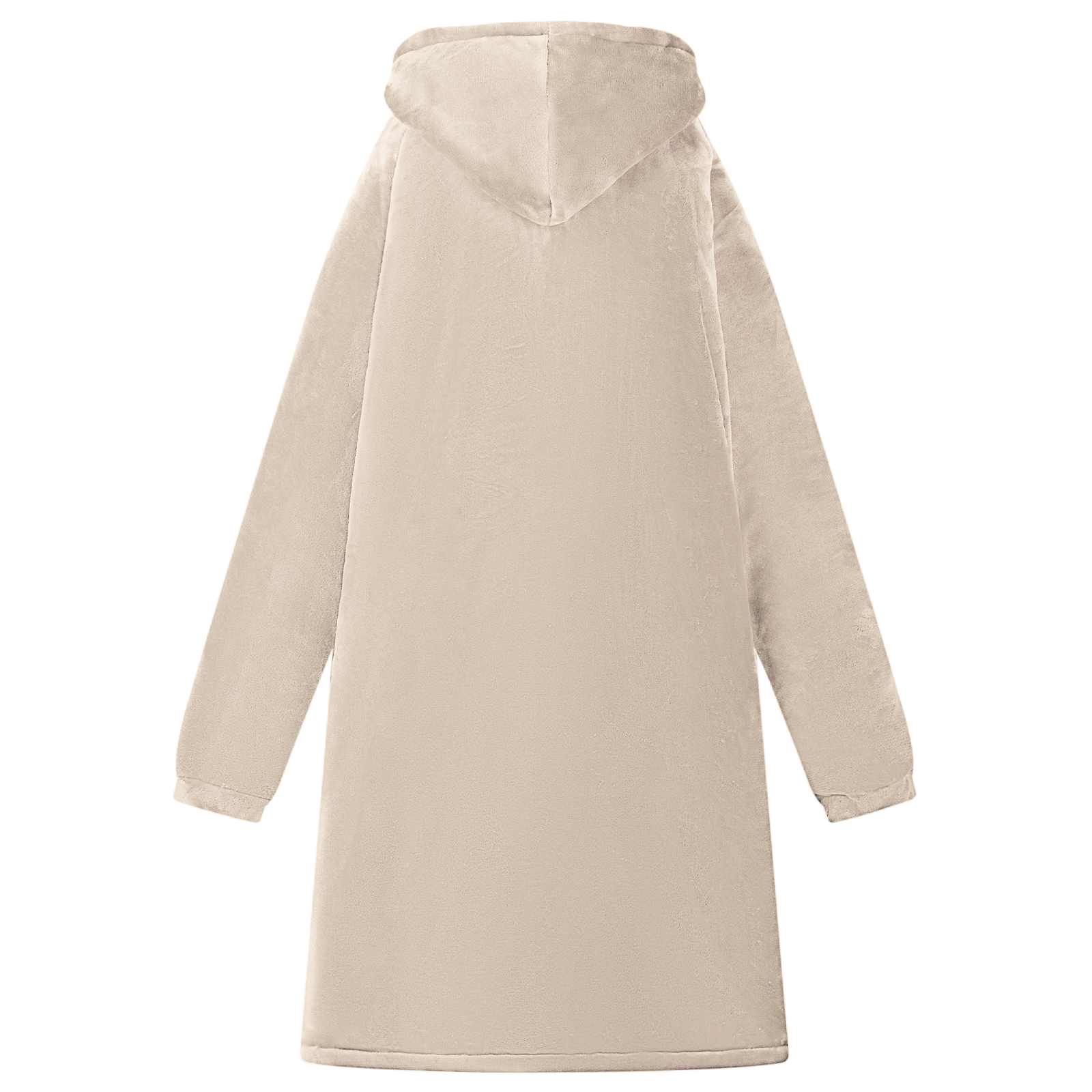 Sweatshirt manta bege m fleece e flanela