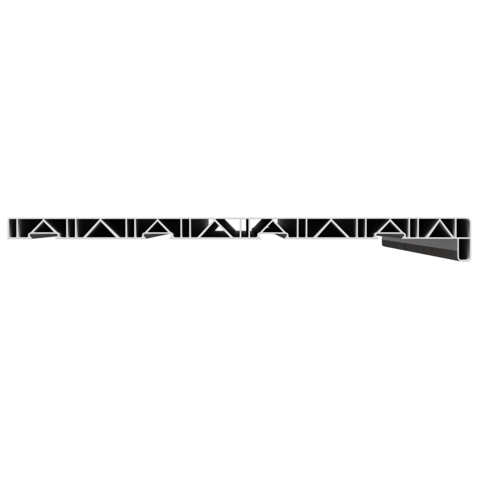 Soleira de janela textura de mármore 80 x 40 x 4,5 cm PVC