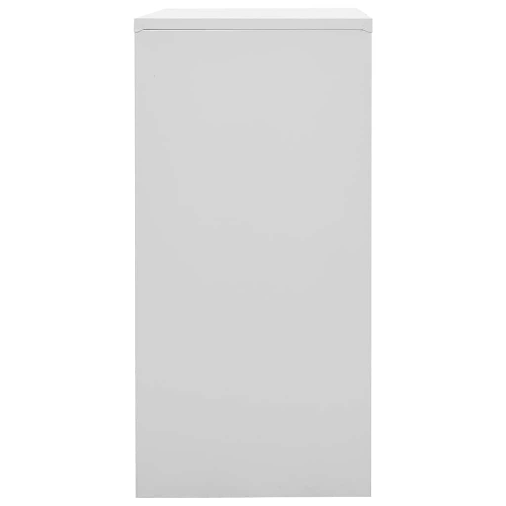 Cacifos 2 pcs 90x45x92,5 cm aço cinzento-claro e azul