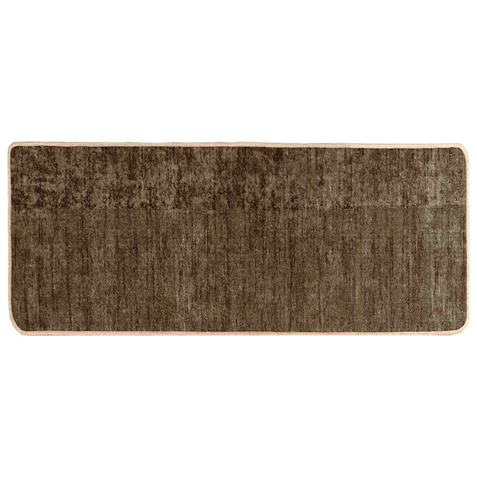 Passadeira marsa verde floresta 100 x 200 cm poliéster e PVC
