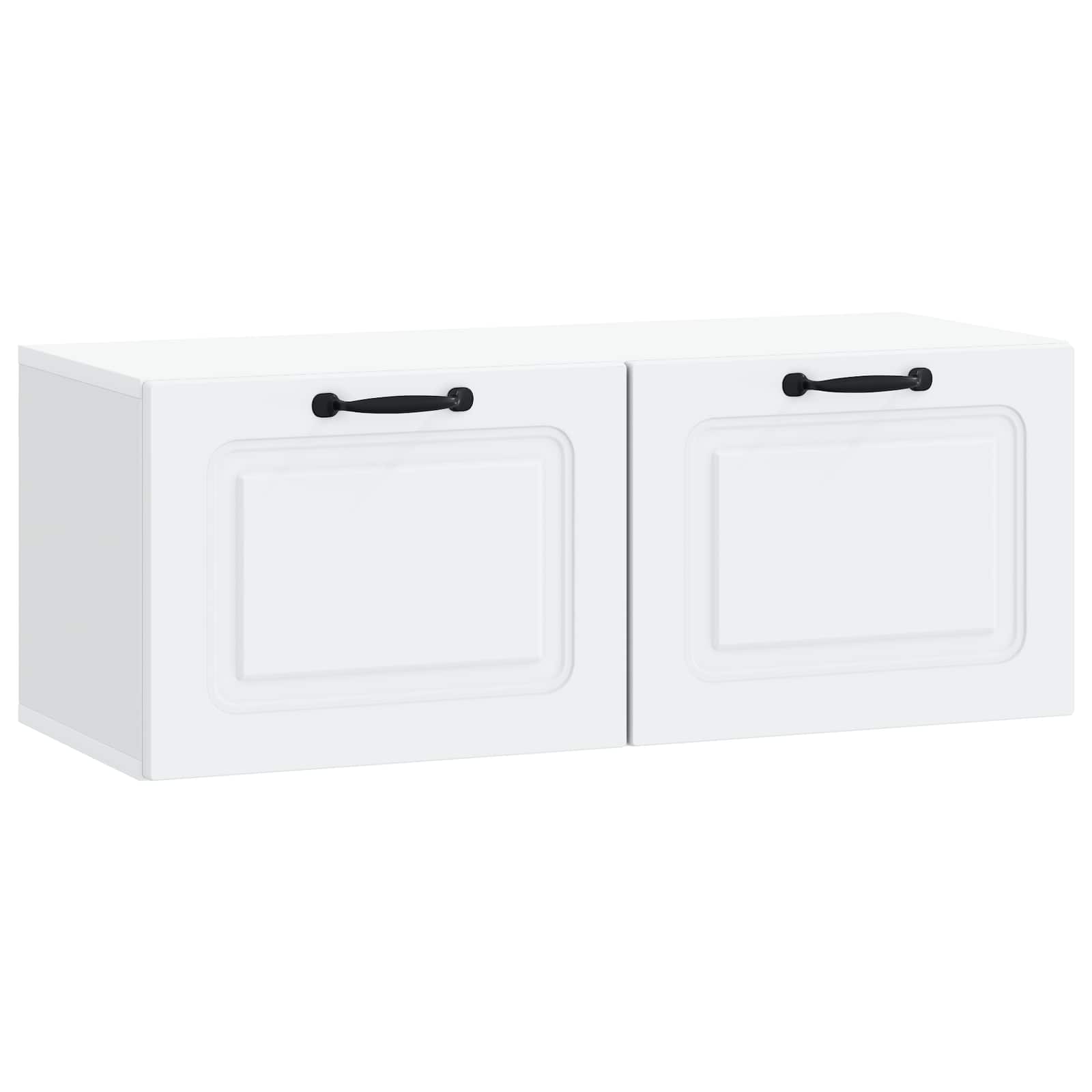 Gabinete de TV de parede branco 78,5 x 31 x 30 cm