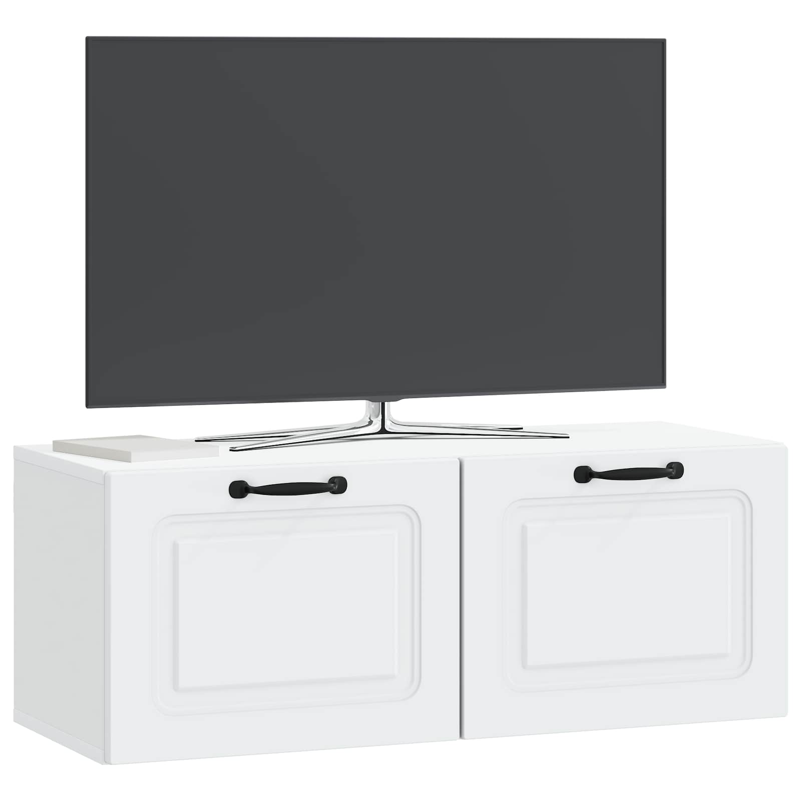 Gabinete de TV de parede branco 78,5 x 31 x 30 cm