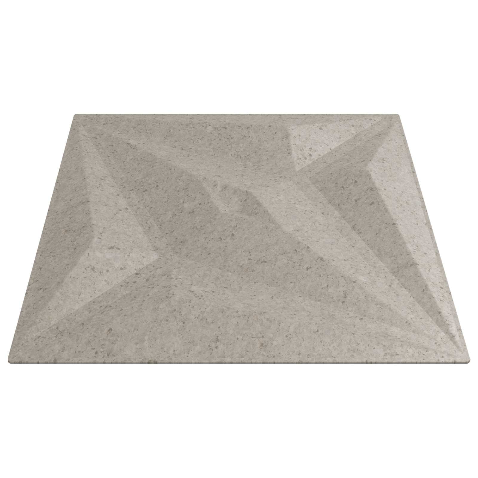 Painéis de parede 24 unid. 50 x 50 cm beton estrela espuma xps
