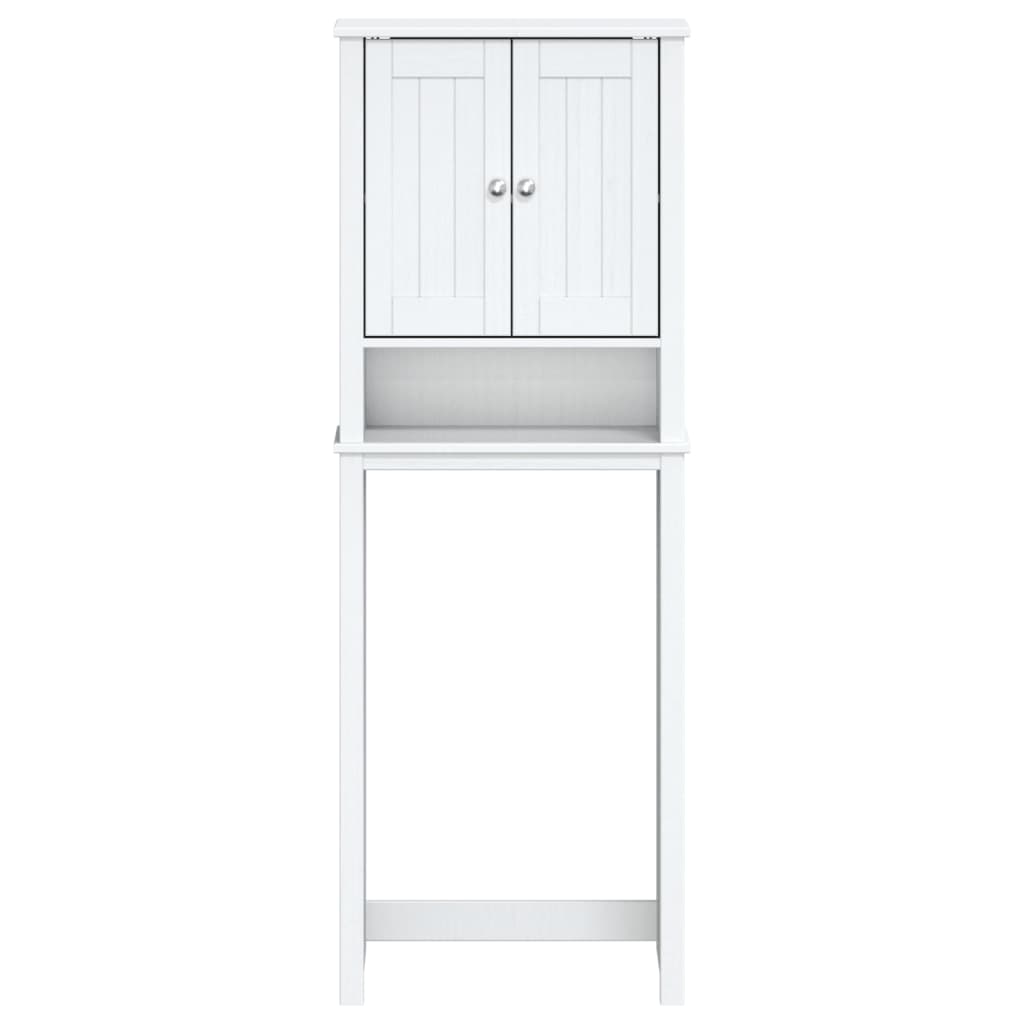 Móvel de sanita berg 60x27x164,5 cm madeira maciça branco