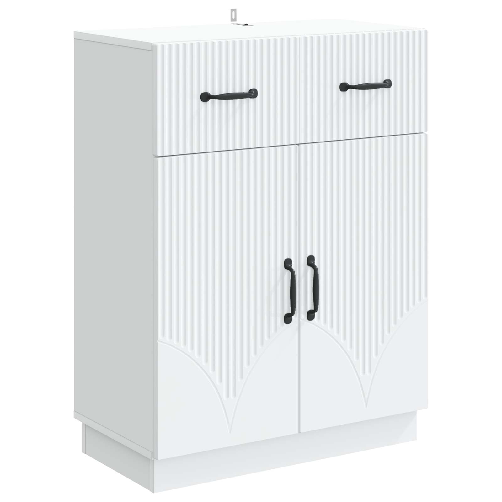 Buffet branco 66 x 34,5 x 87 cm derivados de madeira