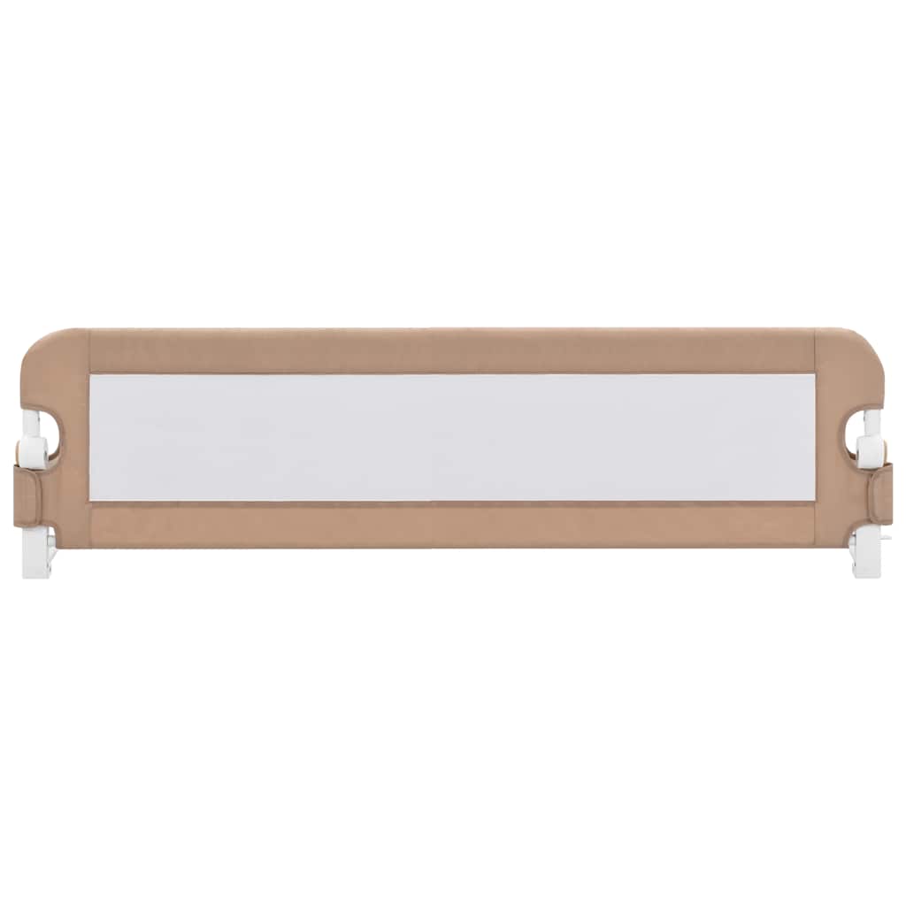 Barra segur. cama infantil 150x42cm poliéster cinza-acastanhado