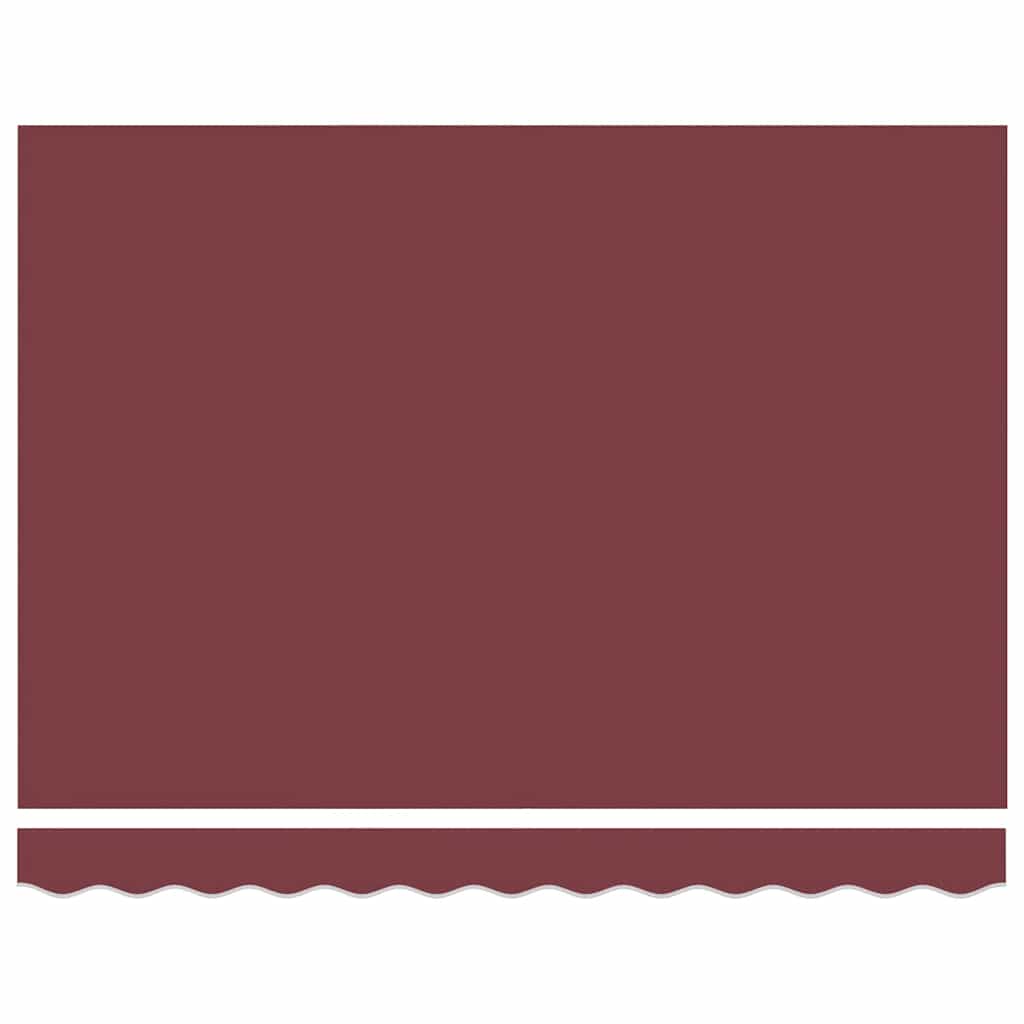 Toldo retrátil automático 300x250 cm bordô