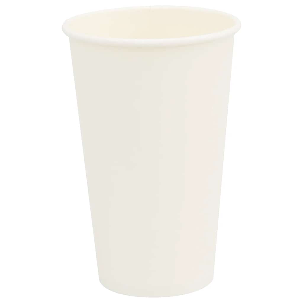 Copos de café de papel com tampas 1000 pcs 16oz 400ml