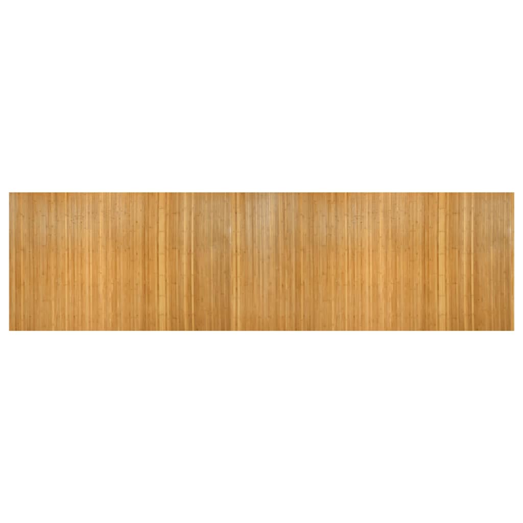 Divisória largura 600 cm altura 165 cm bambu cor natural
