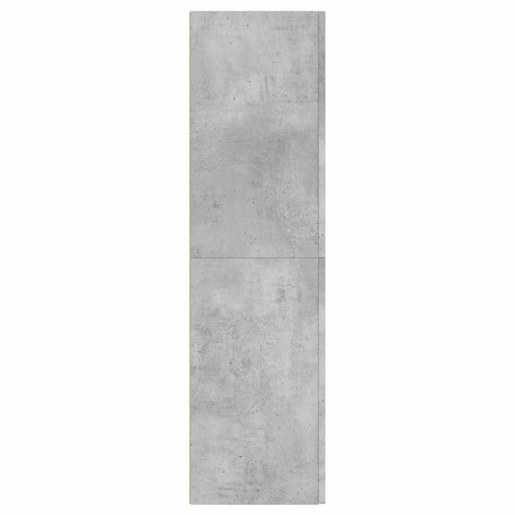 Móvel de TV 30,5x30x110 cm derivados madeira cinzento cimento