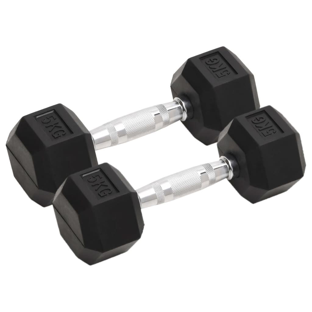 Halteres 2 pcs 5 kg total ferro fundido