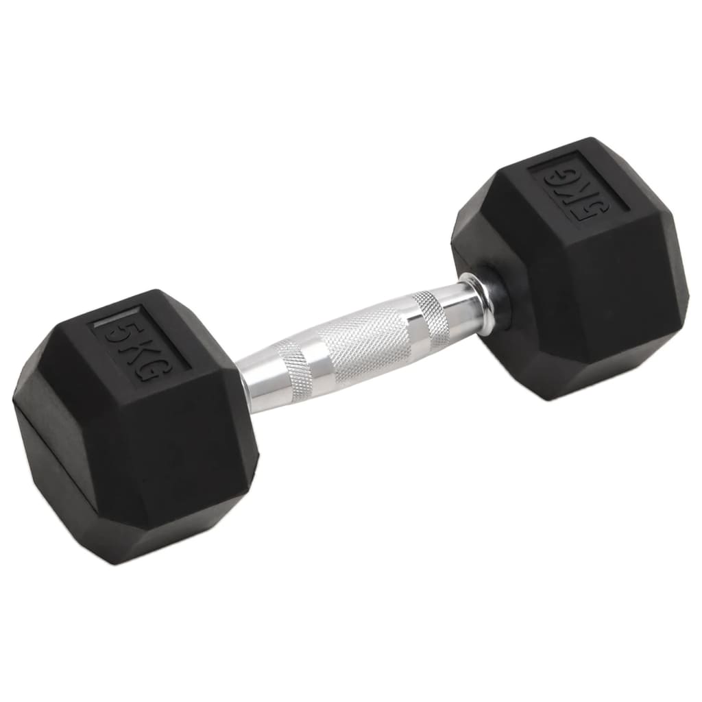 Halteres 2 pcs 5 kg total ferro fundido