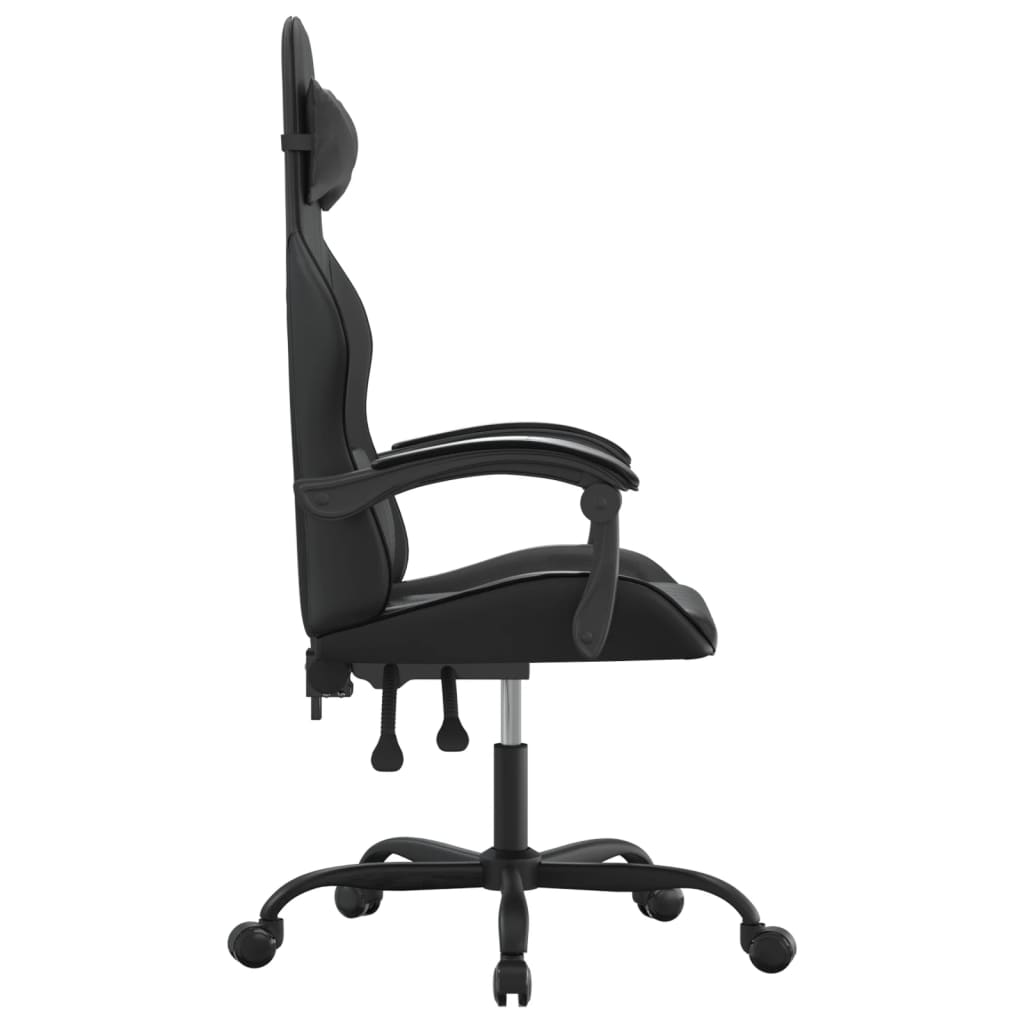 Cadeira de gaming couro artificial preto