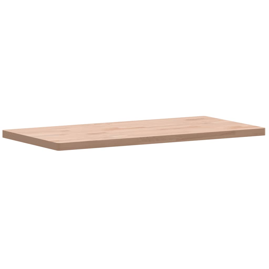 Bancada para casa de banho 80x40x2,5 cm madeira de faia maciça