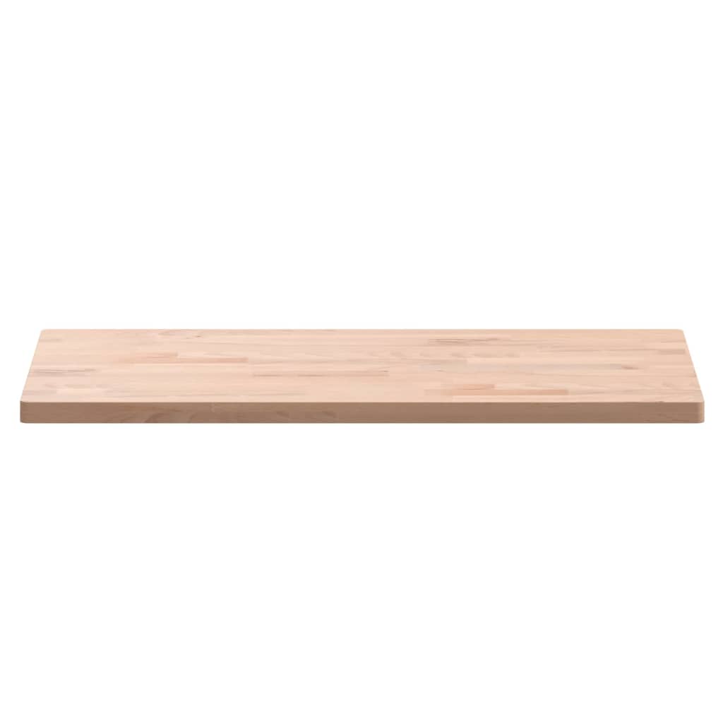 Bancada para casa de banho 80x40x2,5 cm madeira de faia maciça