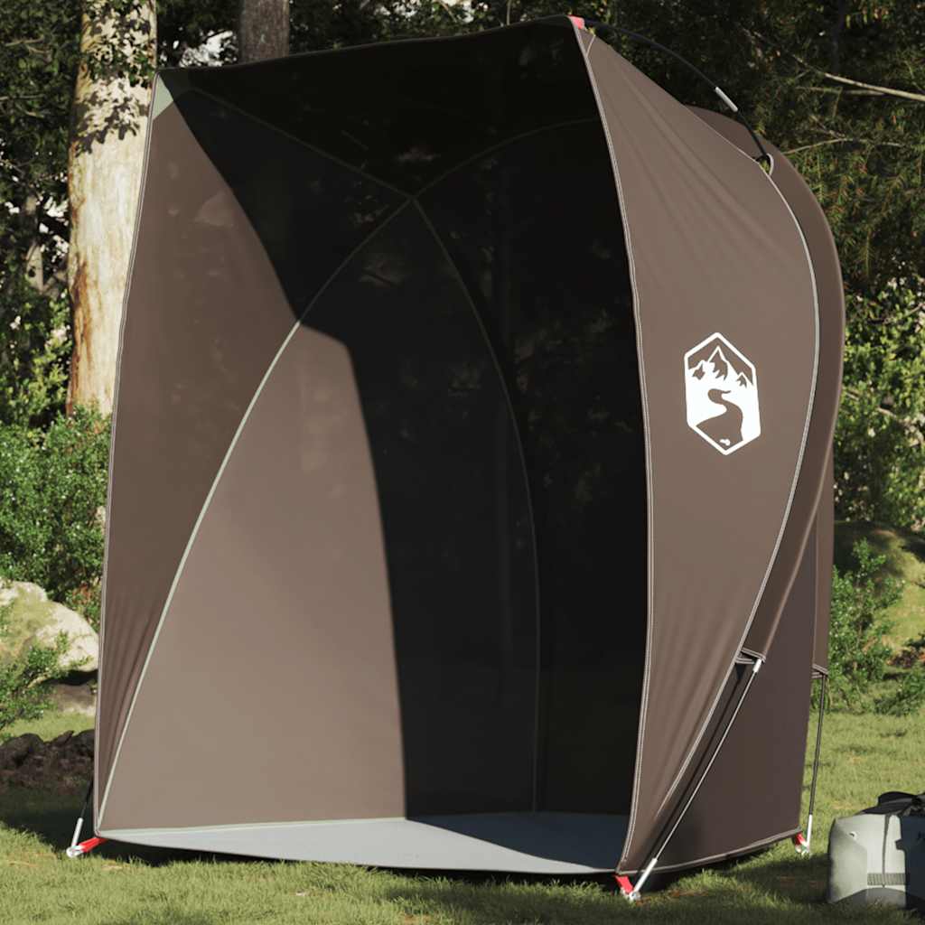 Tenda de pesca para impermeável castanho