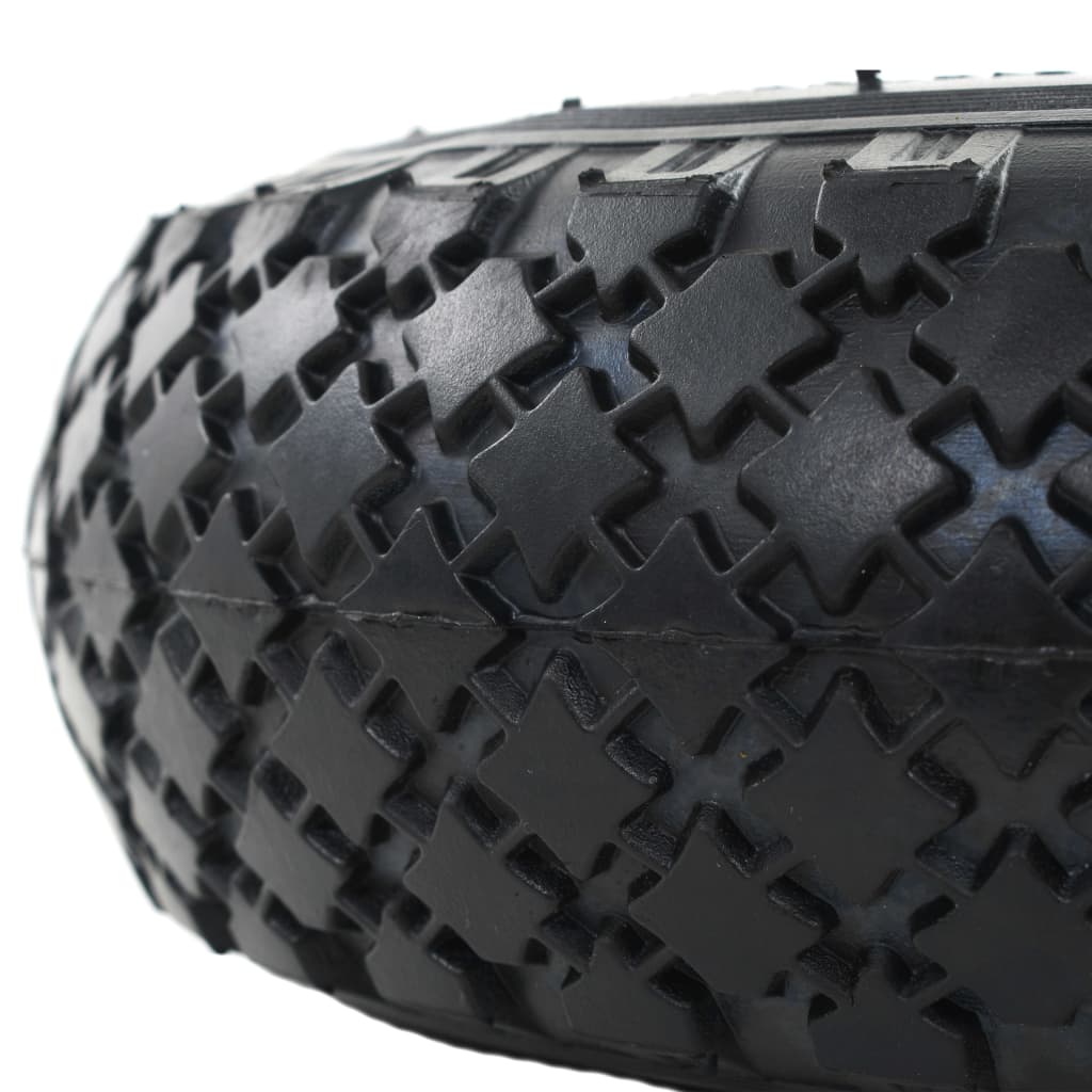 Rodas p/ carrinho de carga manual 4 pcs borracha 3.00-4