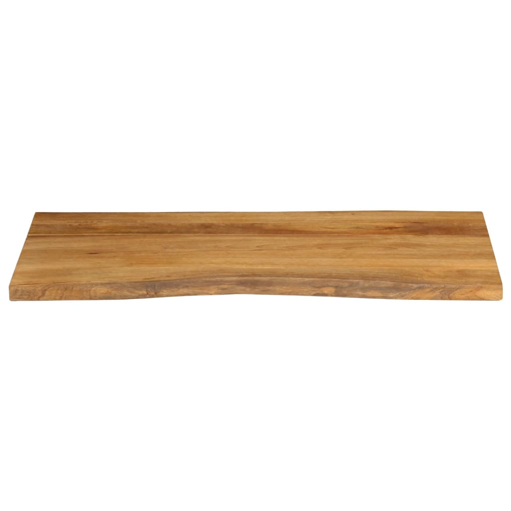 Tampo de mesa c/ borda viva 110x60x3,8 cm mangueira maciça