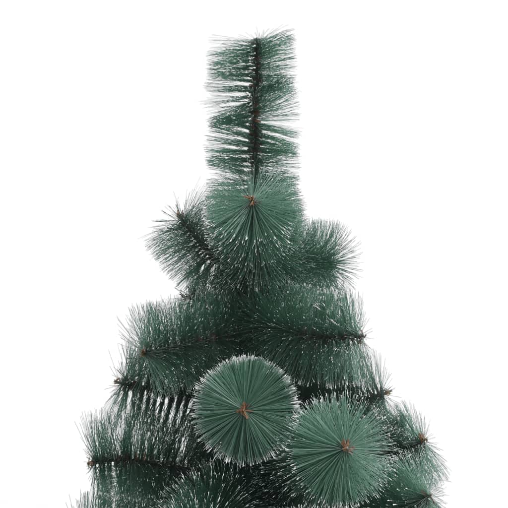 Árvore de natal artificial com suporte 240 cm PET verde
